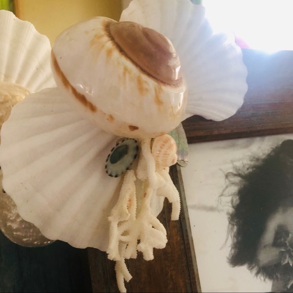 Rustic Wood SEASHELL 8x10 PHOTO FRAME - Picture 8 of 11